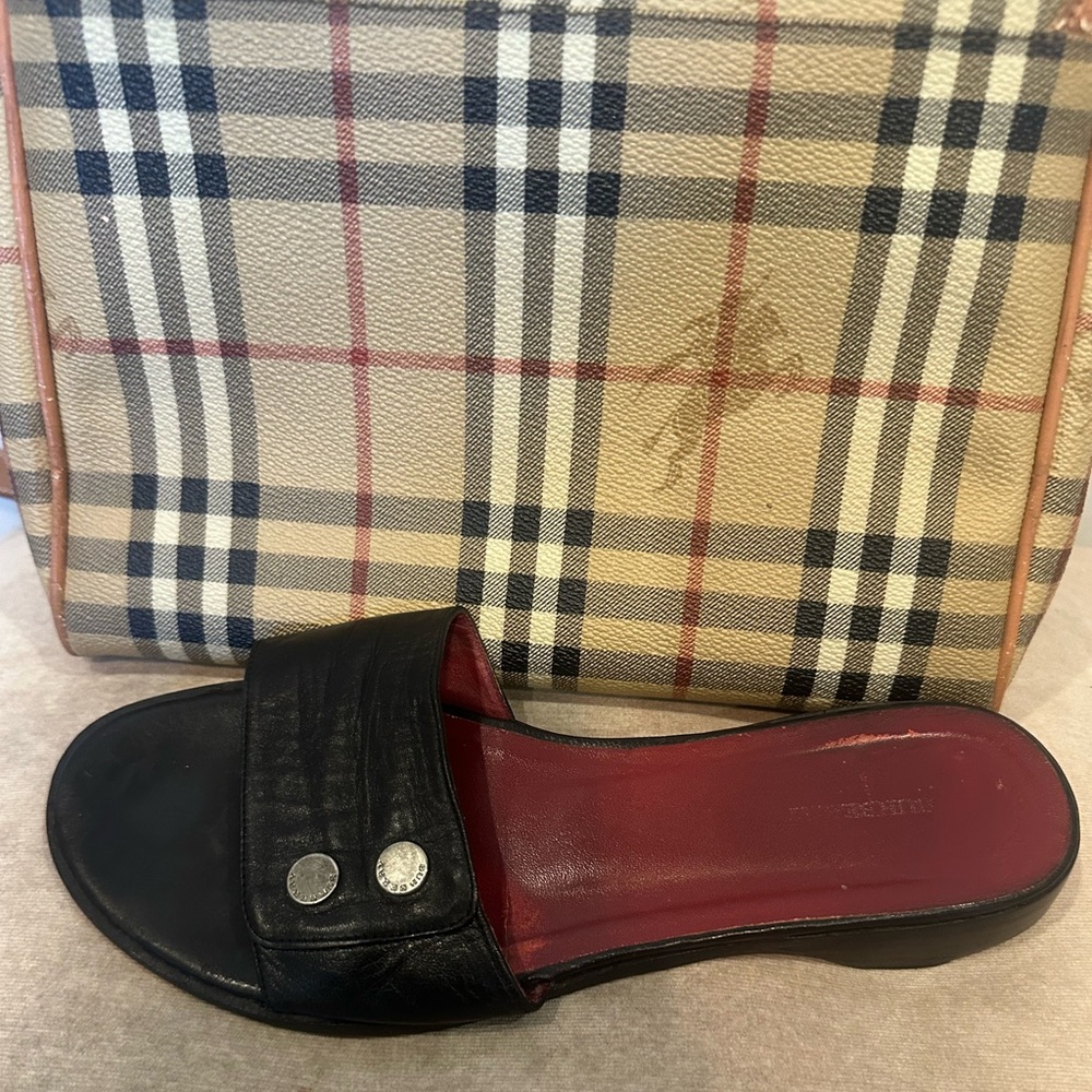 Burberry slide sandals